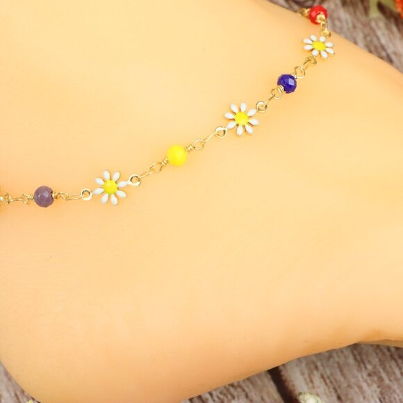 "Dainty Anklet for Women – Elegant Everyday Jewelry & Perfect Gift | MLCRC1157 - Picture 1 of 10
